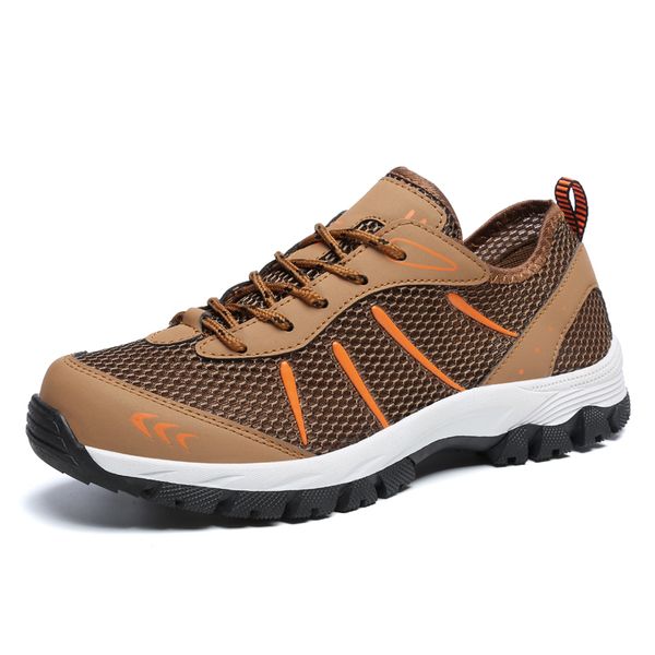 

lion scream outdoor men hiking shoes 2019 summer new style breathable sports sneakers for men lightweight mountain trekking shoe