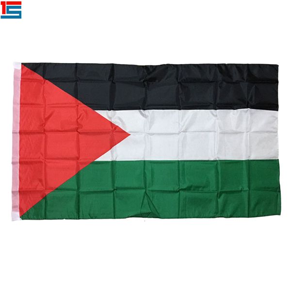 

digital printing palestine flag 90 x 150 cm polyester national country flag banner with two grommets