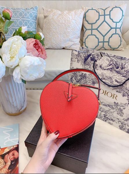 

2020 new classic ladies exquisite love smallbag cute wild lady heart-shaped bag backpack shoulder bag messenger bag backpack wallet handbag