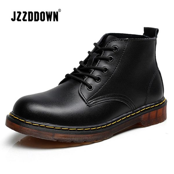 

women boots genuine leather plus size couples ankle boots for women suede ladies for winter shoes female booties, Black