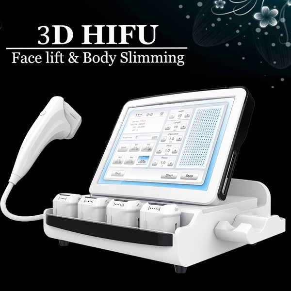 Facelift 3D HIFU Maschine 9d High Intensity Focused Ultrasound Faltenentfernung Schönheitsausrüstung FDA Cer genehmigt