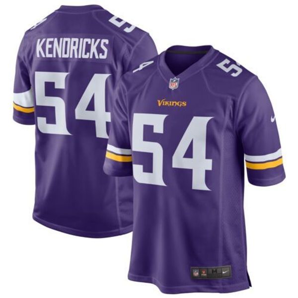 

eric kendricks #54 men's purple xs-5xl stitched football jerseys, Gray