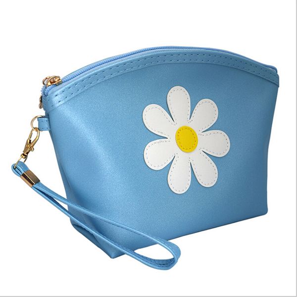 

cosmetic bags & cases makeup bag 3d priniting flower travelling storage drop case