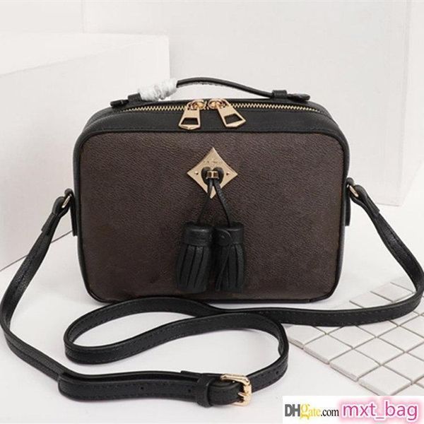 

сумка luxury камеры сумка бренд натуральной кожи кисточка украшение l плеча мешок из телячьей crossbody сумки цепи приходите с box модель m4
