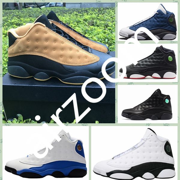 

j013ha 13 bred chicago flint atmosphere grey men women outdoor shoes 13s he got game melo dmp hyper royal shoes size
