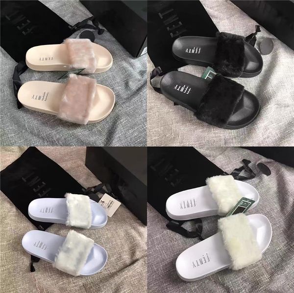 

2020 lining slip-on house home slippers soft fleece plush warm indoor slipper shoes women y200424#377, Black