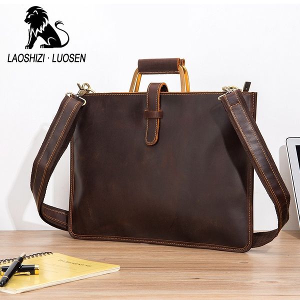 

handbag retro crazy horse leather men's travel bag short-distance large-capacity luggage bag travel business backpack tide card