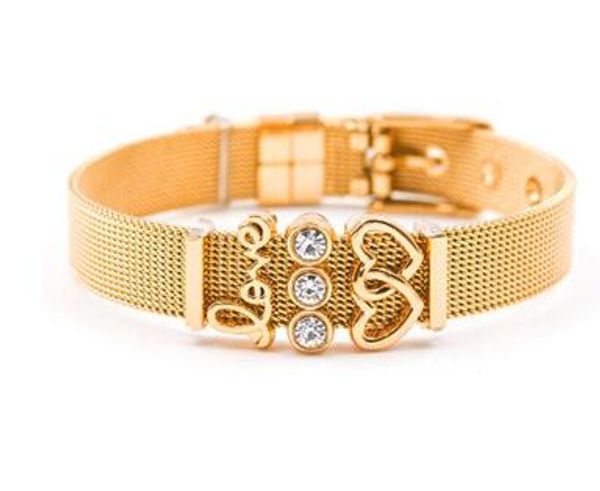 

Stainle teel watch chain bracelet diy lovebracelet