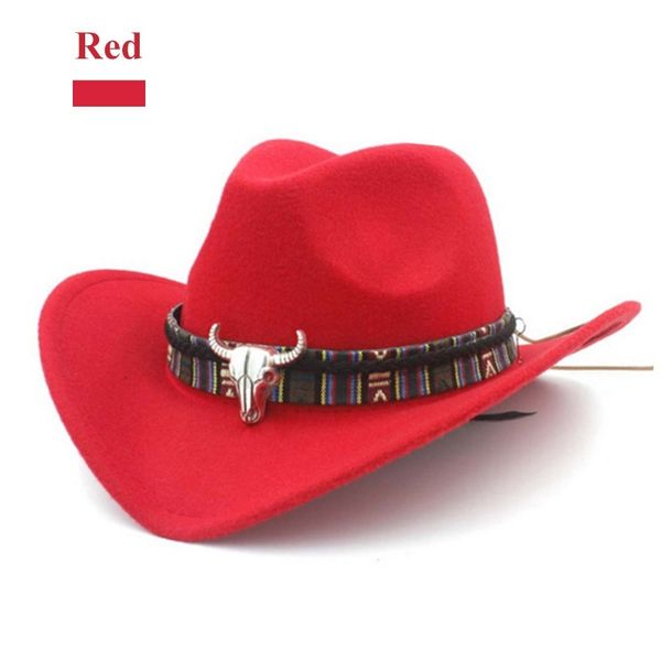 

женщины cowboy hat этнического стиль western wool джаз волейбол шорты, Black;white