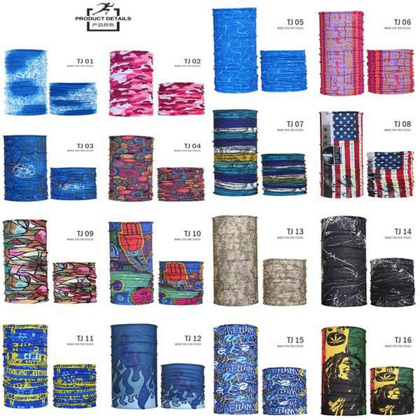 

multi function seamless bandana for halloween cosplay party decorations skull face mask outdoor sports ski bike motorcycle scarves