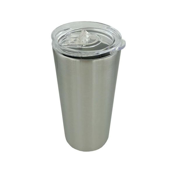 

15oz skinny tumbler straight cup slim tumbler seamless insulation coffee mug with lids straws double walled vacum water bottle