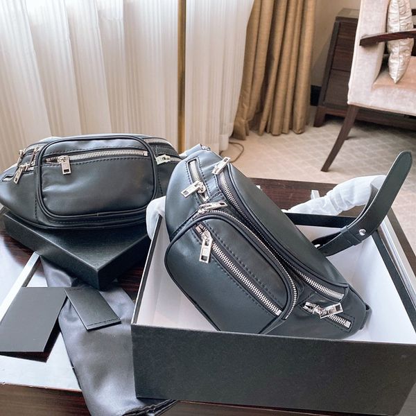 

global new italy classic messenger bag matching leather canvas chest waist bag size 28cm and 32cm