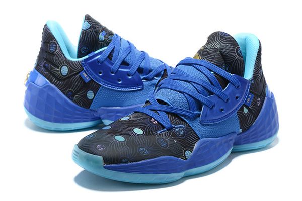 

harden vol.4 peacock blue james black red gold men basketball shoes with box harden 4 chinese new year shoes size 40-46