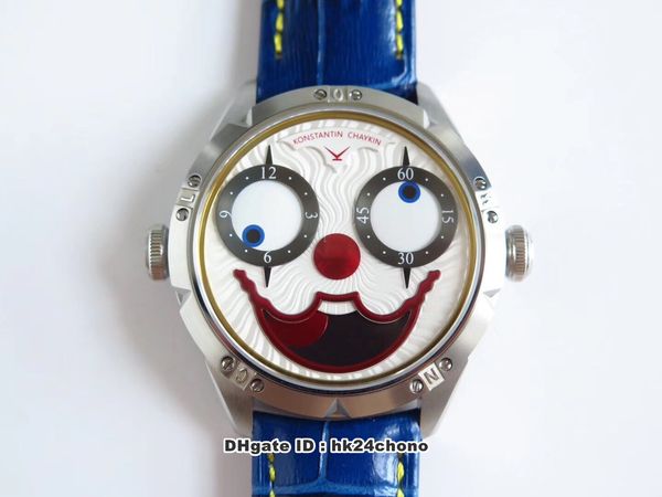 

9 стиль лучшие часы tw v3s константин чайкин клоун 2 42мм autoamtic мужские часы k07-0.ss02.05 кожаный ремешок мужские наручные часы, Slivery;brown