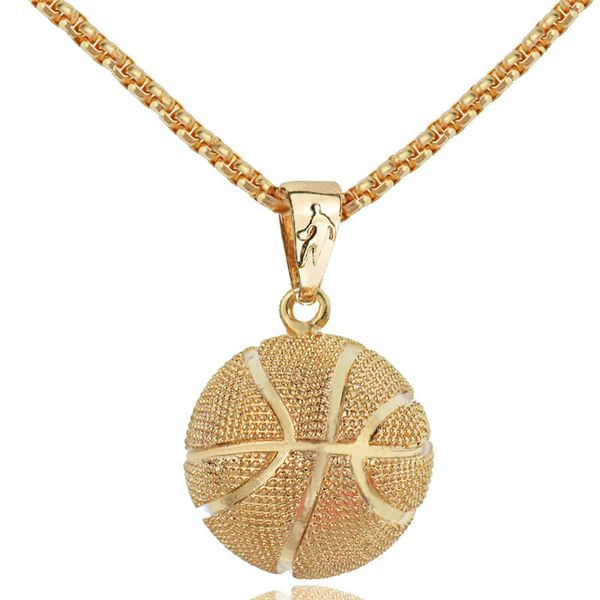 

wholesale-l gold and silver pendants stainless steel necklaces jewelry sports pendants jewelry factory wholesale