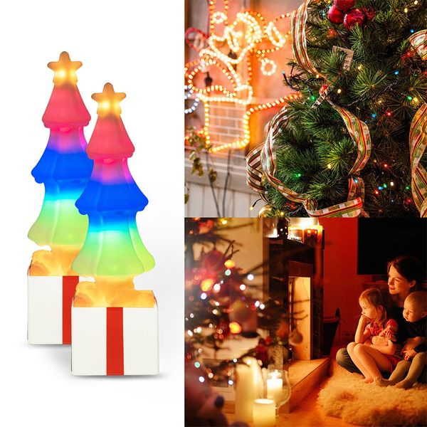 

christmas night light led atmosphere light flame decorative home wedding decoration nighting lighting lamps