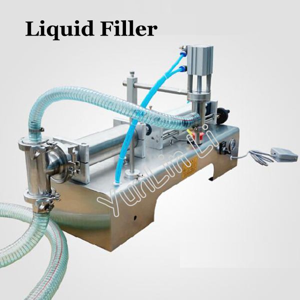 

pneumatic liquid filling machine semi-automatic shampoo filler perfume beverage packing machine