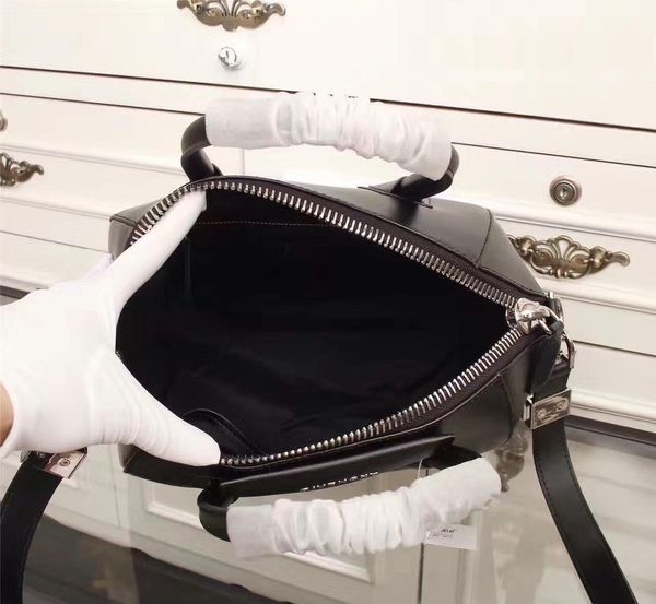 

Designer-famous purse Motorcycle handbags grauned leather antigona casual tote with silver hardware 28cm medium size 32cm big,23cm mini