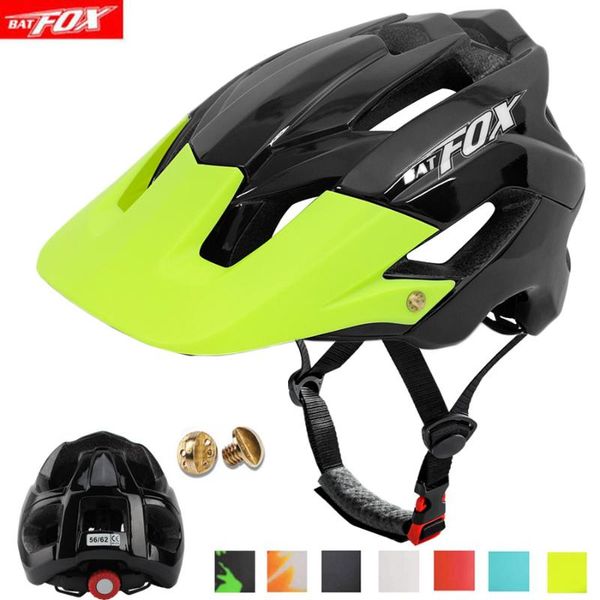 

batfox cycling helmet all-terrai mtb bicycle bike helmet mtb road mountain bike in lightweight breathable equipment