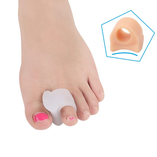 

big toe spacer toe ring relaxer silicone gel bunion hallux valgus toe separators stretchers corrector pedicure feet care dress-shoe fatigue