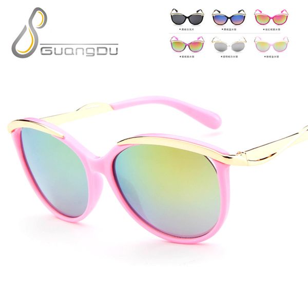 

2019 new fashion children kids sunglasses boys girls kids baby child safety sun glasses infantil, White;black
