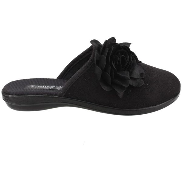 

muya 97562-3370 winter house intra- women slippers black muya