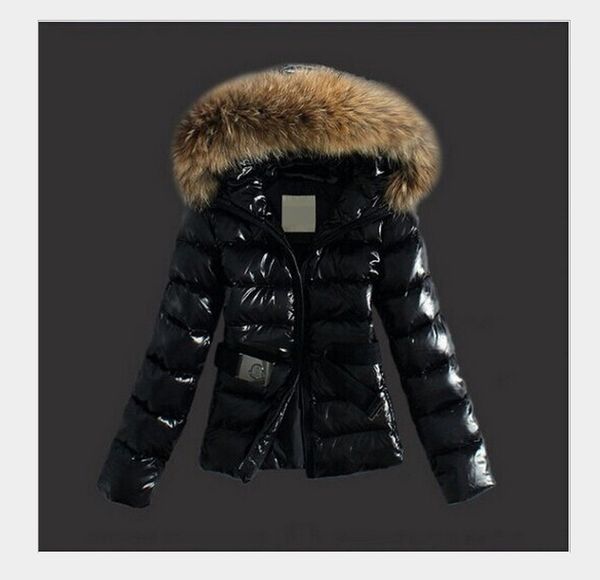 

2018 new pattern heavy fashion down cotton-padded clothes jacket winter coat women, Black