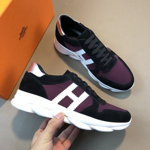 

горячие модельеры мужская обувь повседневный с box flats дышащих модами кроссовок мужских ботинок luxury chaussures налить hommes деньги bea, Black