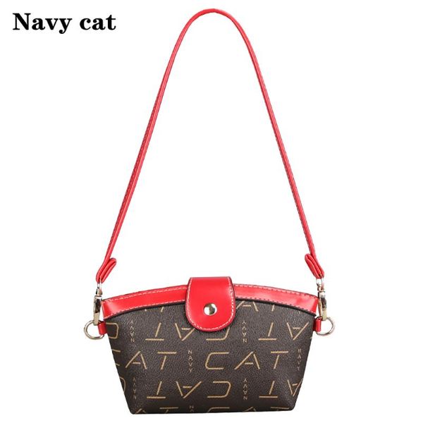 

navy cat women fashion shoulder crossbody bags pvc leather women bag shoulder messenger bag crossbody bags bolso mujer