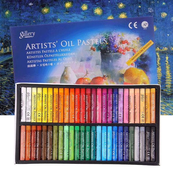 

48 colors oil pastel for artist student graffiti dry pastel painting drawing pen school stationery art supplies soft crayon set