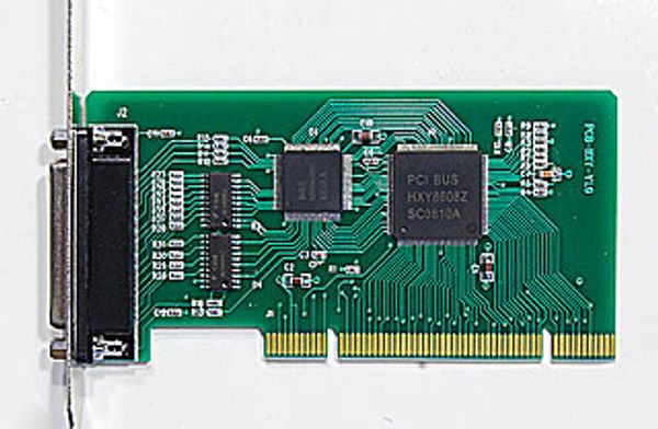 

hct-001 pci to parallel standard address, parallel port card, industrial level pci port card