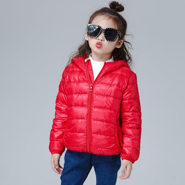 

children jacket outerwear boy and girl autumn warm 90% down hooded coat teenage parka kids winter jacket 2-13 years dropshipping, Blue;gray