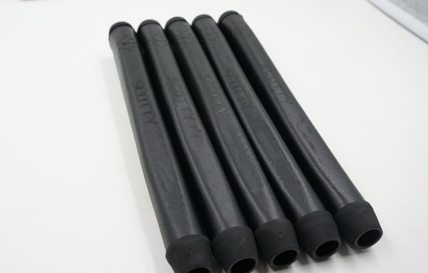 

new custom black real leather back stitching golf putter grips made of genuine leather great feeling golf grips