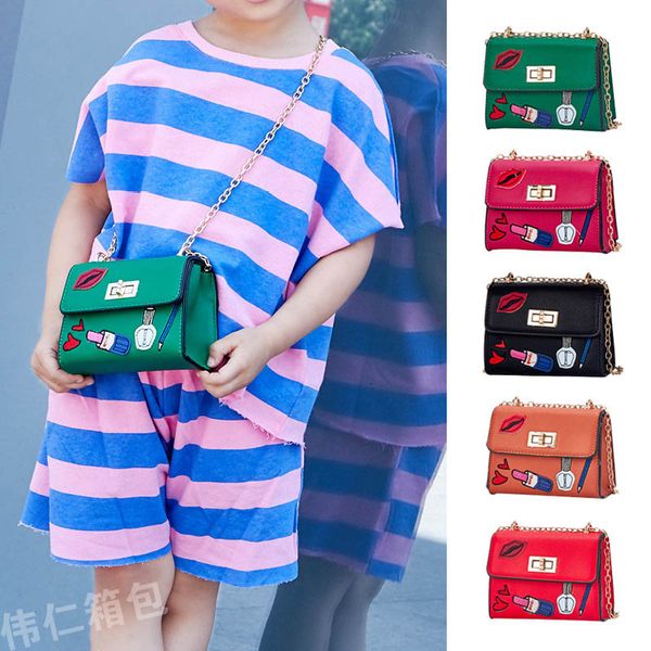 

2019 New Fashion Girls Bags kids designer bag Cute Handbags Shoulder Bag Childrens Messenger Bag Mini casual little girls purses A3060