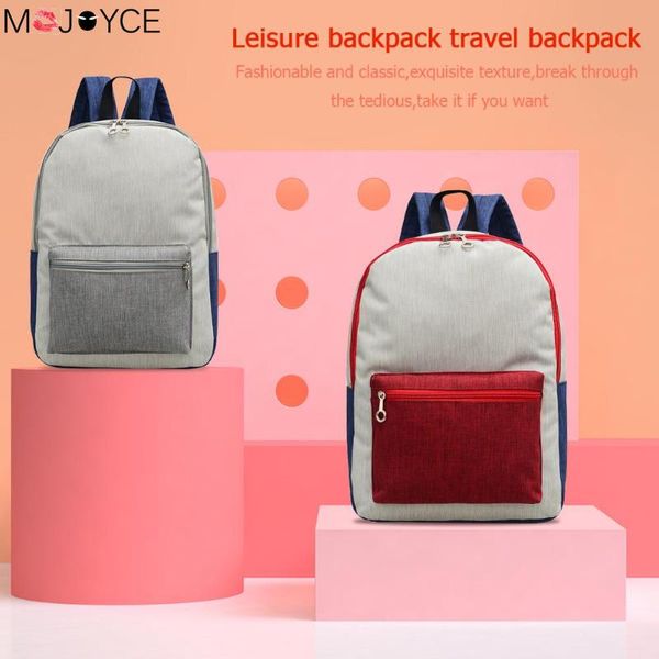 

women fashion backpack hit color travel backpacks canvas preppy style shoulder school bags cute girl school bag