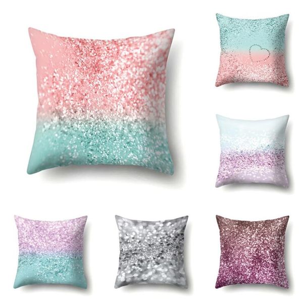Multicolor Pillowcase Cushion Soft Printed Throw Pillow Case