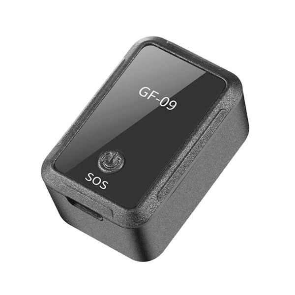 

gf-09 mini magnetic tracker anti-lost gps locator wifi+app control adsorption, Slivery;brown