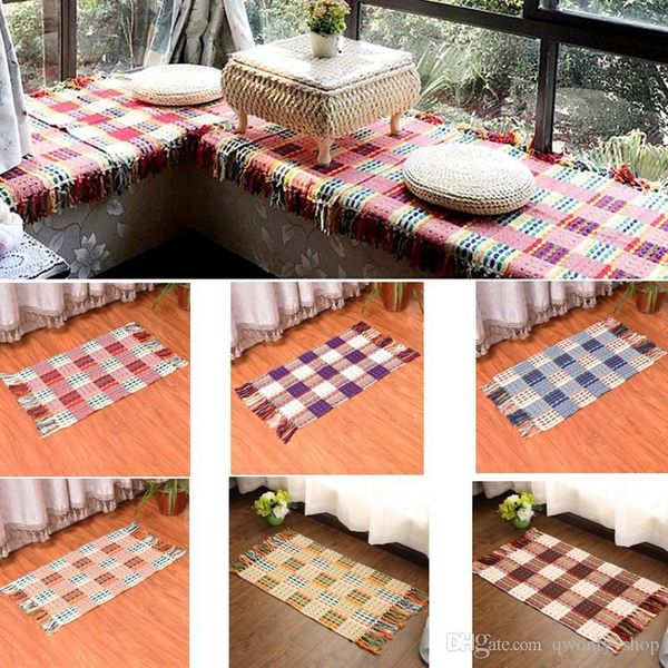 

ручной работы мягкая кисточка домашние ковры для гостиной спальня детская комната украсить домашний ковер пол двери коврик простой скандинав