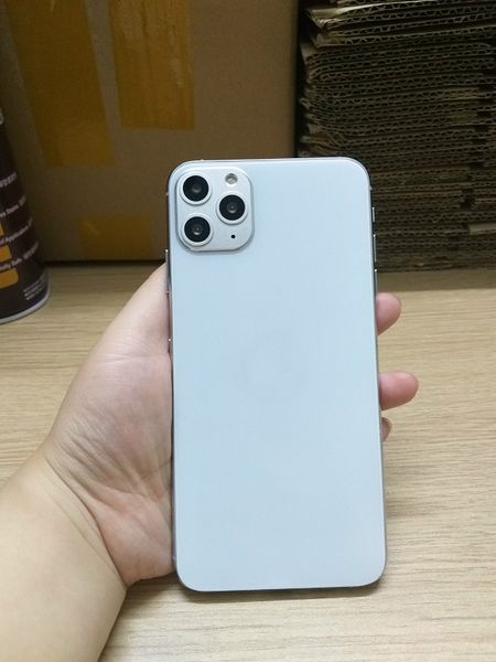 

6.5 inch all screen hd+ goophone 11pro max 3g wcdma quad core mtk6580 show 16gb+512gb android 8.0 cellphone ear pods