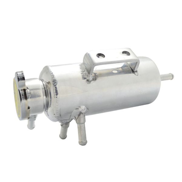 

aluminum radiator coolant overflow bottle water