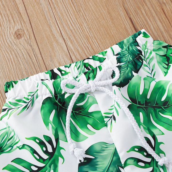 

telotuny 2020 toddler kids baby swimwear floral casual elastic waistband beach shorts summer summer children shorts, Black