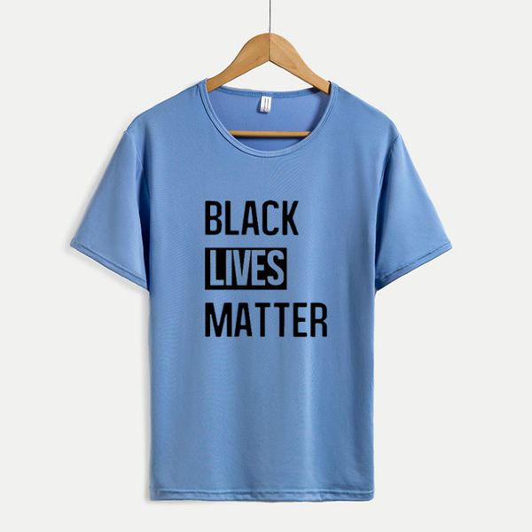 

womens resist t shirts 2020 black rights movement tees wholesale black lives matters letters for girls active running clothes, White