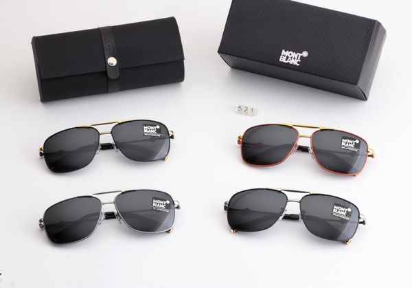 

521# men women designerluxury sunglasses mens polarized brandglasses outdoor casual retro sunglasses mens luxury sunglass 4 color 2020434k, White;black