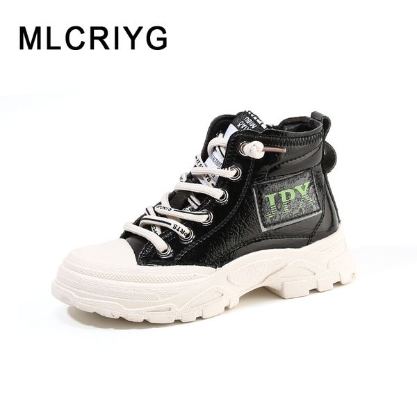 

autumn kids high sport sneakers children black shoes baby girls casual sneakers boys soft brand shoes chunky trainers, Black;red