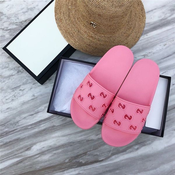 women's rubber gg slide sandal