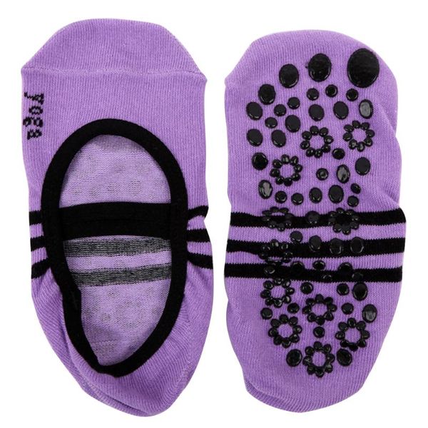 

women with bandage backless sports non slip breathable sweatproof fitness pilates ballet grips soft dance yoga socks gym, Black