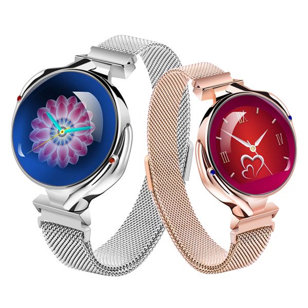 

2020 новый модные женские lady girls смарт часы led экран z38 наручные часы группы с женским физиологический cycle ip67 водонепроницаемый см