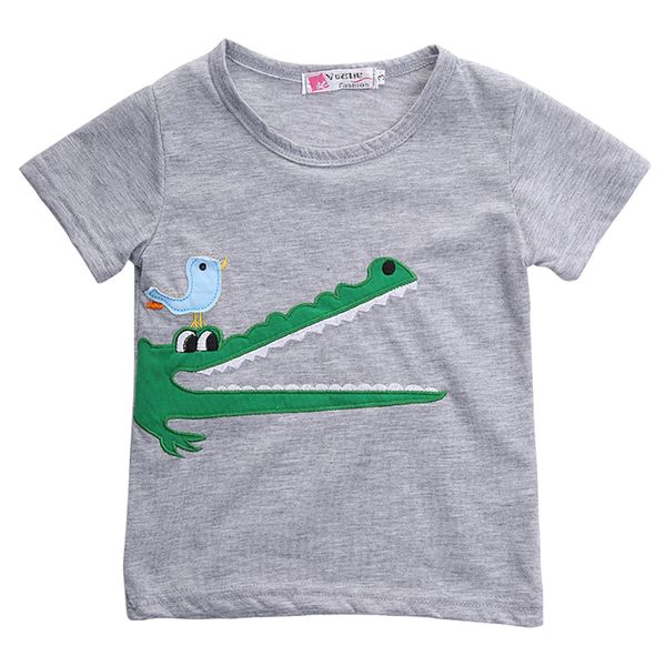 

baby kids boy clothes short sleeve t-shirt pants summer outfits set 1-7t, White
