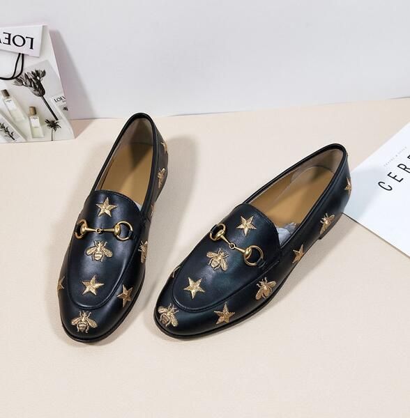 

2018 womens designer shoes luxury european fashion slides genuine leather casual mules shoes quality, Black