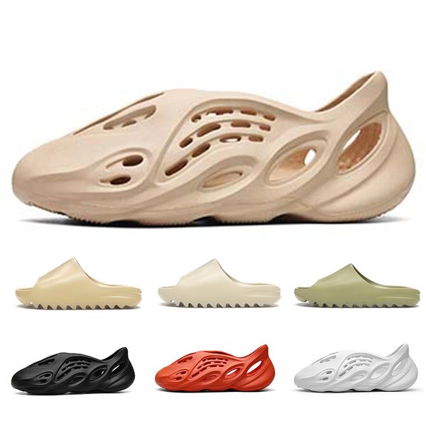 

foam runner sandal white kanye west slide slippers bone resin black desert slipper women mens tainers designer beach sandals slip-on shoes
